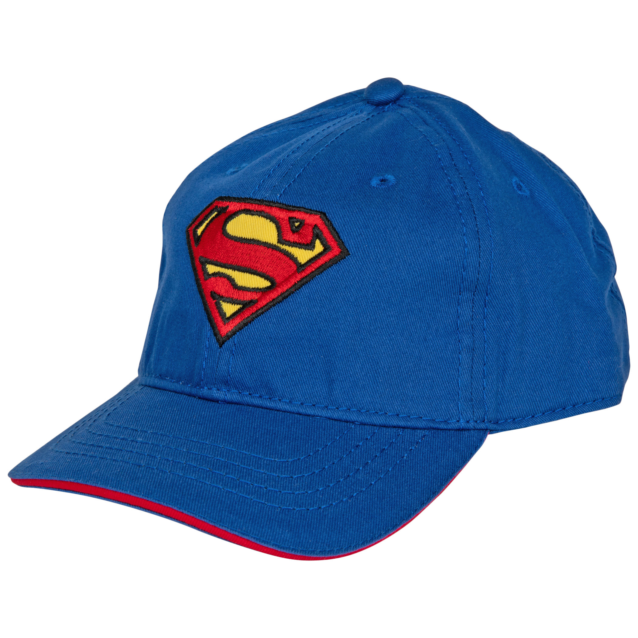Superman Symbol Curved Brim Adjustable Toddler Hat